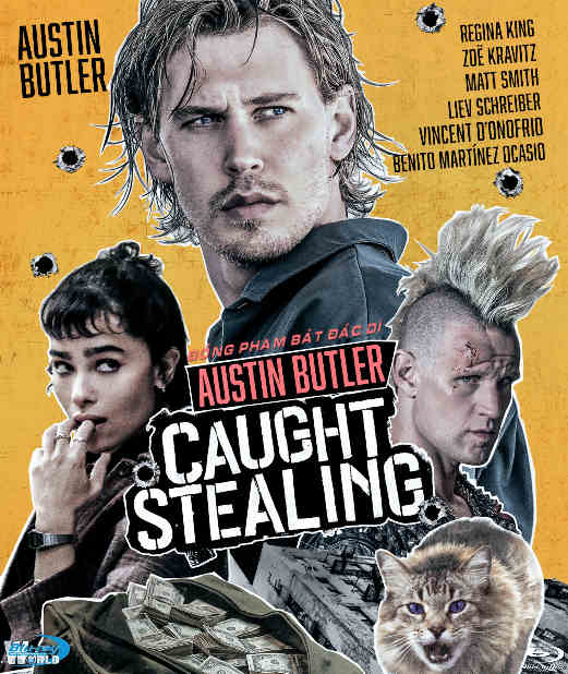B6606.Caught Stealing (2025)  ĐỒNG PHẠM BẤT ĐÁC DĨ  2D25G  (DTS-HD MA 7.1)